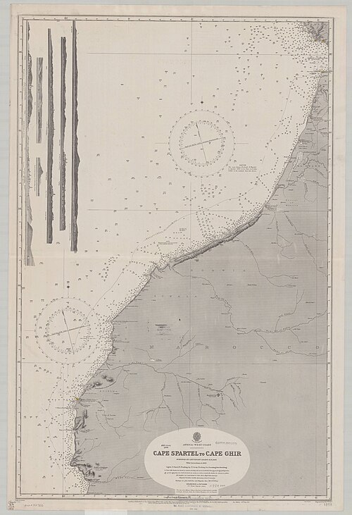 Mapa Admiralicji Nr. 1228 (1897)
