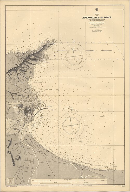 Brytyjska mapa Admiralicji nr 1567