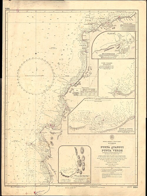 Mapa Admiralicji nr. 1814, 1847