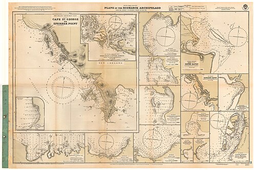 Archipelag Bismarcka, plany 1909