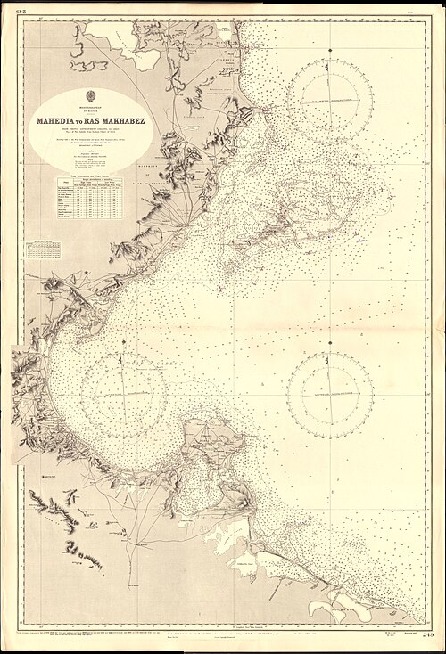 Mapa Admiralicji nr 249 (1926)