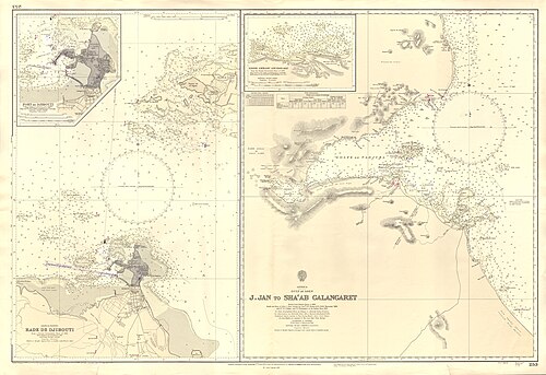 Mapa Admiralicji nr 253, 1933, poprawy 1970