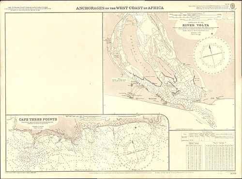 Mapa Admiralicji nr 3093 - 1899/1922