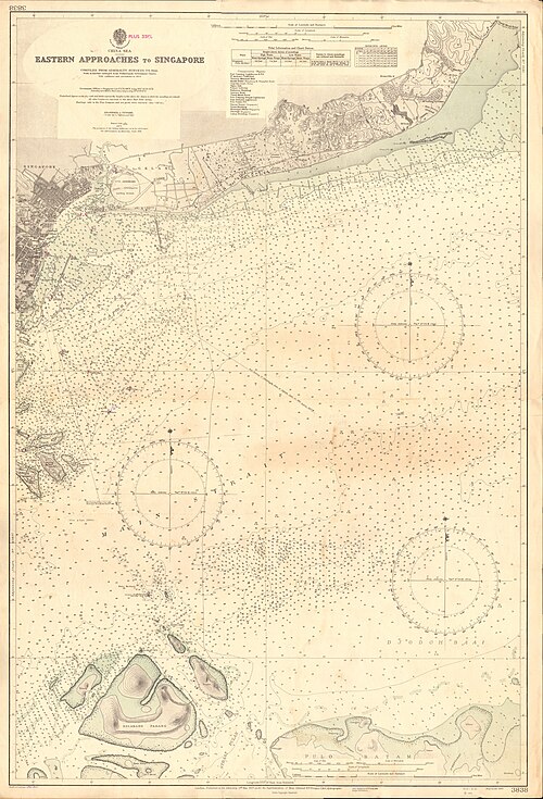 Mapa Admiralicji Nr. 3838, 1927