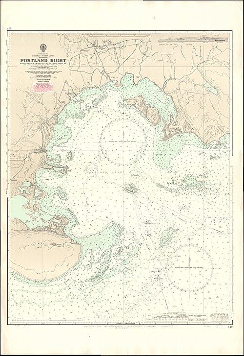 Mapa Admiralicji nr 457