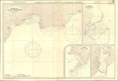 Admiralty Chart nr 471 - Południowe wybrzeże