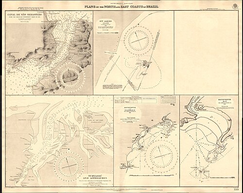 Mapa Admiralicji nr 539