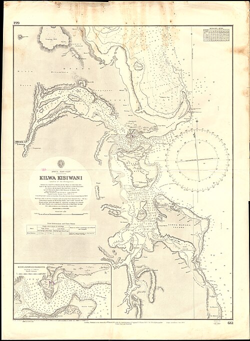 Mapa Admiralicji nr 661 (1879)