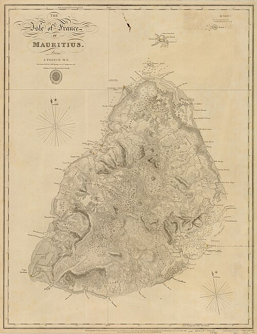 Wyspa Francji czyli Mauritius 1813