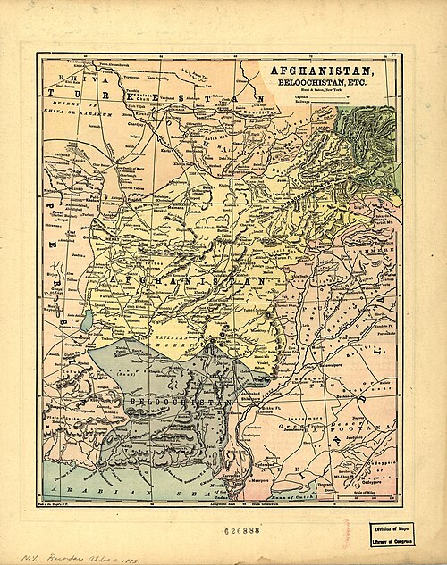 Afganistan, Beludżistan i tereny sąsiednie