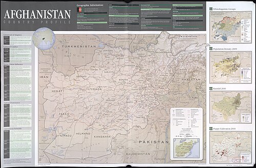 Afganistan: profil kraju i podział prowincji
