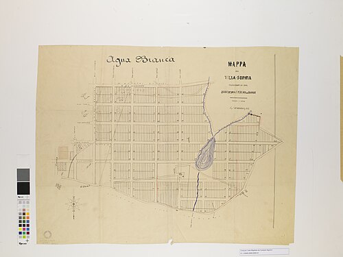 Mapa Agua Branca Villa-Sophia