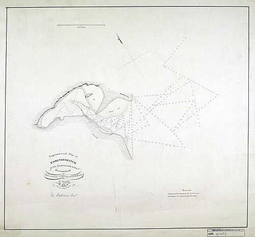 Plan trygonometryczny Al Khor 1823
