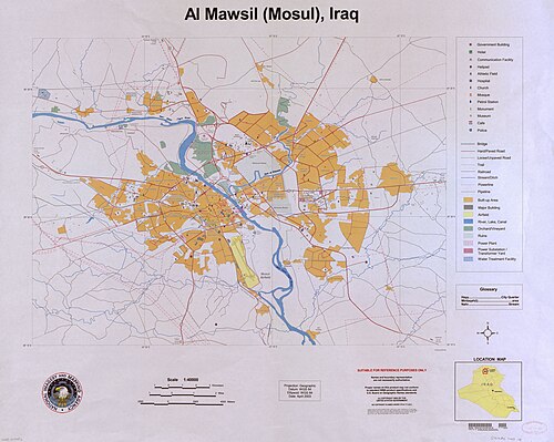 Al Mawsil (Mosul), Irak