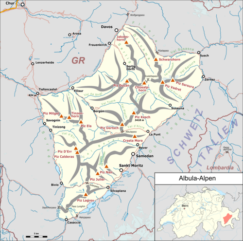 Alpy Albula