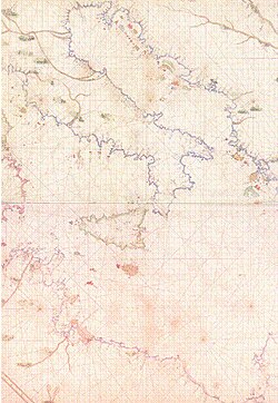 Mapa Włoch z miastami i zamkami Ali Macar Reisa