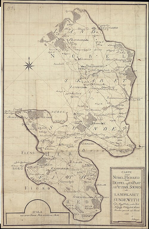 Als Nørre w Nordborg amt (1779-1829)