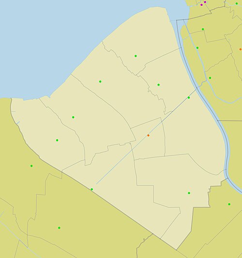 Mapa administracyjna powiatu An Biên