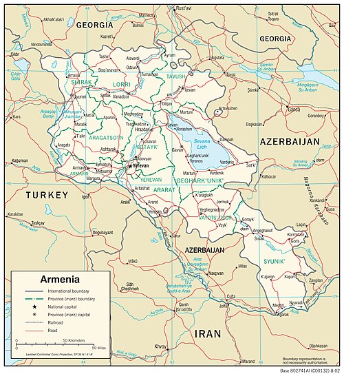 Podział administracyjny Armenii