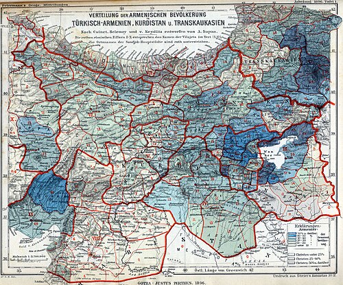 Populacja ormiańska 1896