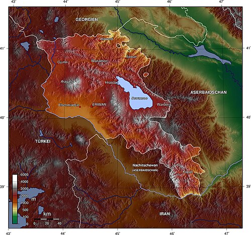 Topografia Armenii