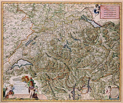 Helvetia, Raetia i Valesia