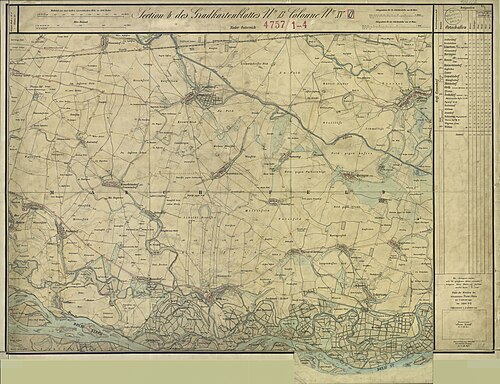 Arkusz pomiarowy 4757-2 Orth, Leopoldsdorf