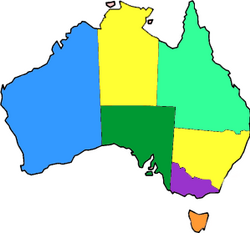 Australia numerowana 1859