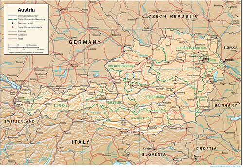 Fizjografia Austrii