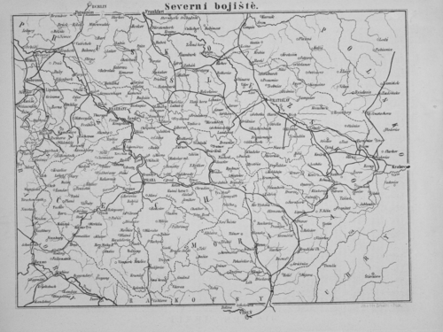 Wojna austro-pruska - północne pole bitwy