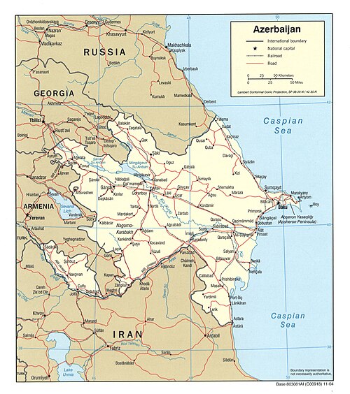 Azerbejdżan. LOC 2004621116