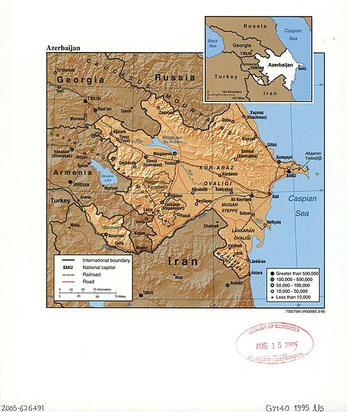 Azerbejdżan. LOC 2005626491
