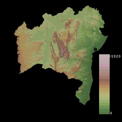 Bahia satelita STRM