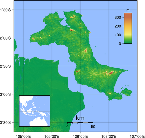 Topografia Bangka