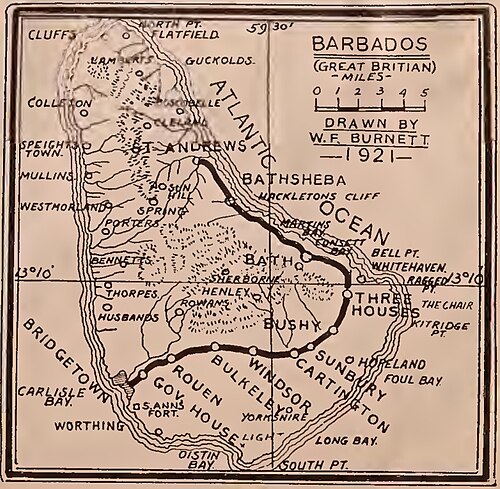 Kolej Barbadosu, W. F. Burnett, 1921