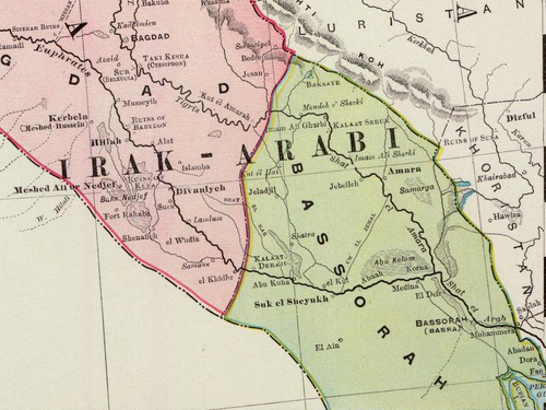 Prowincja Basra 1897