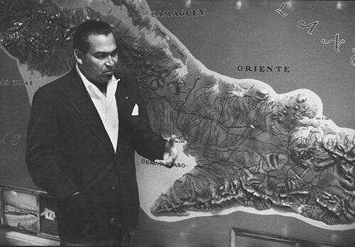 Mapa Batisty marzec 1957