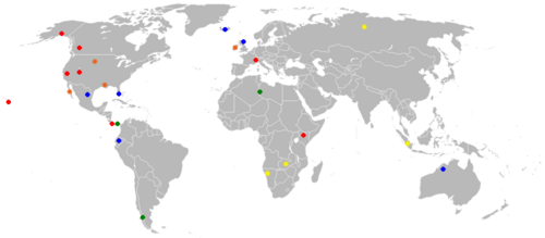 Mapa świata Bear Grylls Survivor wersja 2