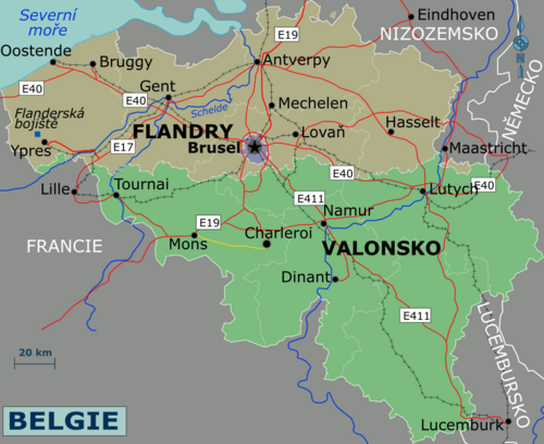Regiony Belgii