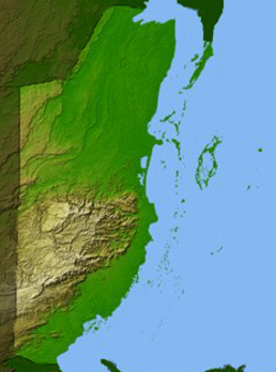 Topografia Belize