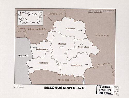 Białoruska SRR. LOC 89690354