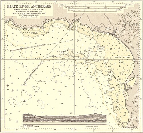 Black River - Mapa Admiralicji nr 258