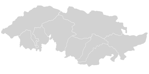 Mapa obwodu Jalal-Abad (z rejonami)