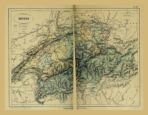 Bouillet - Atlas uniwersalny, Mapa 68