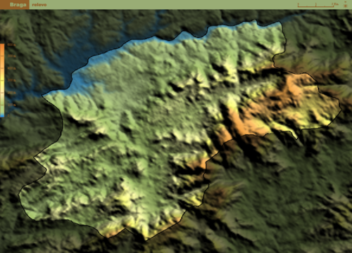 Topografia Bragy
