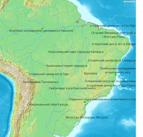Brazylia dziedzictwo