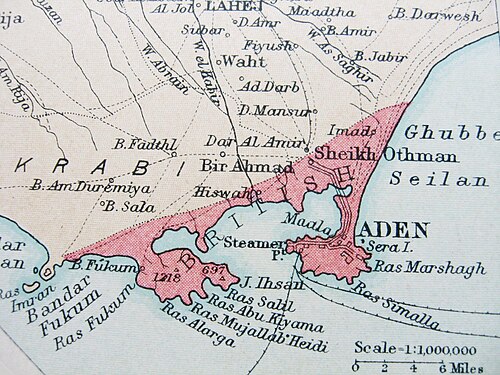 Aden brytyjski 1922