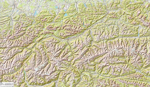 BudS - Tyrol - Mapa topograficzna