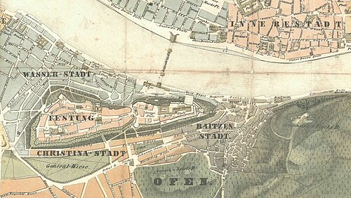 Zamek Budański 1850