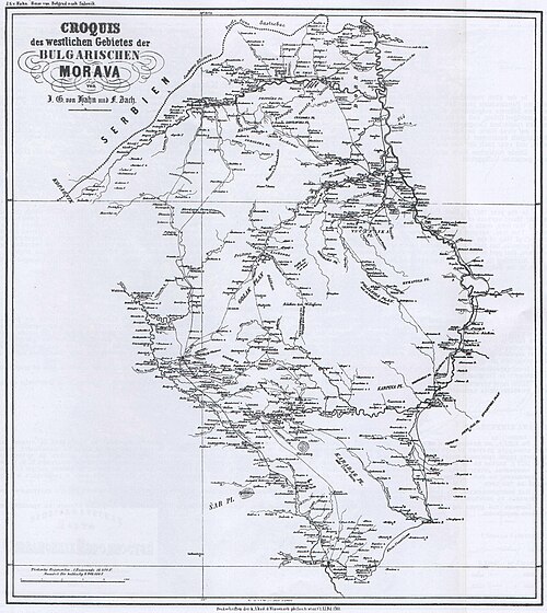 Mapa bułgarsko-morawska